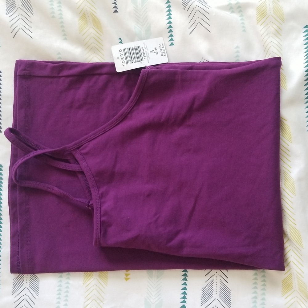 Torrid foxy cami tunic 3x NEW
